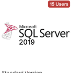 SQL Server 2019 standard License – 15 Users